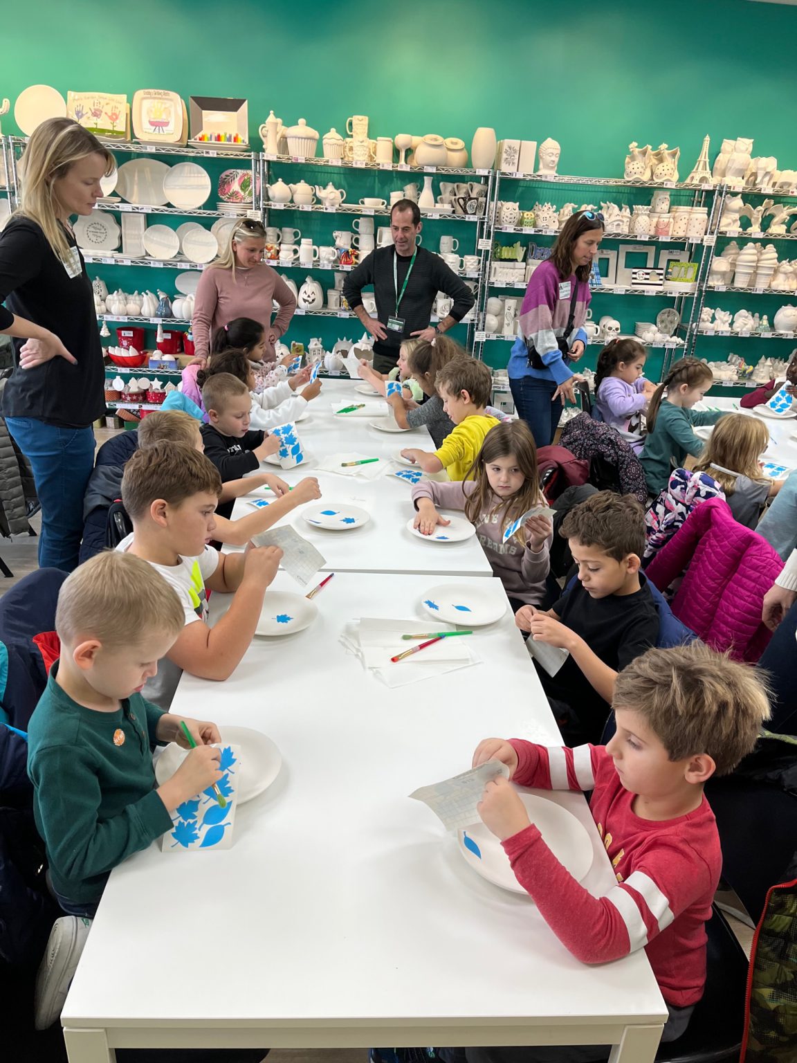 Shatekons First Graders Visited Arts And Glass For A Fun And Creative